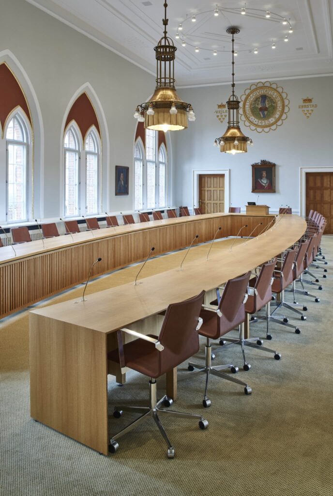 Gert Kjeldtoft byrådsmødebord